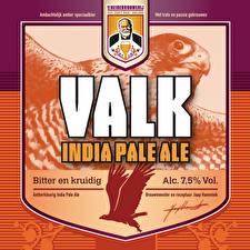 Valk Indian Pale Ale - Bieretiket